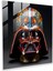 Darth Vader Pop Art Cam Baskı - Darth Vader, Modern Sanat, Cam Baskı, Cam Sanatı, 30X30 1