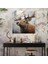 Görkemli Karşılaşma Elk Cam Baskı - Elk, Modern Sanat, Doğa, Yakın Çekim, 30X30 2