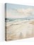 Bej Deniz Manzarası Kanvas Tablo - Bej, Duvar Dekorasyonu, Yumuşak Kum, Kanvas Tablo, 30X30 1