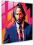Pop Art John Wick Cam Baskı - John Wick, John Wick, Modern Sanat, Ev Dekorasyonu, 30X30 1
