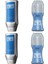 2 x Individual Blue Antiperspirant Roll-On Deodorant 50ML + 2x Individual Blue 2'si 1 Arada Saç ve Vücut Şampuanı 250ML 1