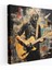 Kurt Cobain Duvar Dekorasyonu - Kurt Cobain, Gitar Telleri, Ev Dekorasyonu, Soyut Sanat, 30X30 1