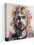 Kurt Cobain Duvar Tablosu - Kurt Cobain, Kurt Cobain Tablo, Kanvas Tablo, Isyan, 30X30 1