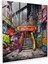 Cool Graffiti Vibes Cam Baskı - Soğuk, Sprey Kutular, Cam Baskı, Sokak Tabelaları, 30X30 1
