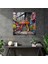 Cool Graffiti Vibes Cam Baskı - Soğuk, Sprey Kutular, Cam Baskı, Sokak Tabelaları, 30X30 2