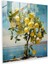 Yaratıcı Limon Ağacı Cam Baskı - Limon Ağacı, Modern Sanat, Tablo, Ev Dekorasyonu, 30X30 1