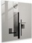 Minimal Gri Cam Baskı - Gri, Ev Dekorasyonu, Minimalist Tasarım, Gri Geometrik Şekiller, 30X30 1