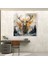 Büyülü Elk Cam Baskı - Elk, Wonder, Ev Dekorasyonu, Modern Sanat, 30X30 3