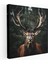 Elk Duvar Dekorasyonu - Görkemli Boynuzlar - Elk, Kanvas Tablo, Elk, Kanvas Tablo, 30X30 1