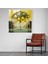 Ters Limon Ağacı Cam Baskı - Limon Ağacı, Cam Sanatı, Cam Duvar Sanatı, Modern Sanat, 30X30 3
