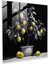 Monokromatik Limon Ağacı Cam Baskı - Limon Ağacı, Cam Baskı, Limon Ağacı, Ev Dekorasyonu, 30X30 1