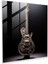Metallica Gitar Heykel Cam Baskı - Metallica, Metallica, Metallica Şarkı Sözleri, Büyüleyici, 30X30 1