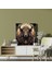 Buffalo Duvar Sanatı - Geleneksel Kızılderililerden Esinlenen Kanvas Tablo - Buffalo, Kanvas Tablo, Duvar Dekorasyonu, Maneviyat, 30X30 3