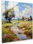 Klasik Manzara Cam Baskı - Klasik, Cam Sanatı, Modern Sanat, Klasik, 30X30 1
