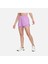 Dri-Fit One High-Waisted 3" 2-In-1 Training Kadın Taytlı Yüksel Bel Spor Mor Şort DX6016 2