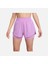 Dri-Fit One High-Waisted 3" 2-In-1 Training Kadın Taytlı Yüksel Bel Spor Mor Şort DX6016 5