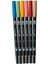 : Ab-T Dual Brush Pen Grafik Kalemi Seti : 6 Renk (Nordik Renkler) 2