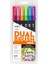 : Ab-T Dual Brush Pen Grafik Kalemi Seti : 6 Renk (Parlak Renkler) 1