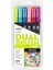 : Ab-T Dual Brush Pen Grafik Kalemi Seti : 6 Renk (Tropikal Renkler) 1