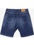Normal Bel Slim Fit Erkek Denim Şort PBJ1226SS Denim Şortrenksiz 2
