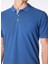 Polo Yaka Düz Çivit Erkek T-Shirt PE2706SS T-Shirtçivit Mavi 4