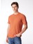 Bisiklet Yaka Düz Kırık Beyaz Erkek T-Shirt TE2727SS T-Shirtkırık Beyaz 1