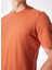 Bisiklet Yaka Düz Kırık Beyaz Erkek T-Shirt TE2727SS T-Shirtkırık Beyaz 4