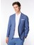 Slim Fit Çivit Erkek Düz Ceket GAE949SS Ceketçivit Mavi 1