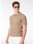 Polo Yaka Düz Kahve Erkek T-Shirt PE2706SS T-Shirtkahve 1
