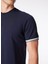 Bisiklet Yaka Düz Lacivert Erkek T-Shirt TE2675SS T-Shirtlacivert 4