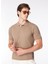 Polo Yaka Düz Kahve Erkek T-Shirt PE2706SS T-Shirtkahve 3
