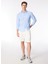 Slim Fit Gömlek Yaka Mavi Erkek Gömlek CE925SS Gömlekmavi 2