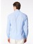Slim Fit Gömlek Yaka Mavi Erkek Gömlek CE925SS Gömlekmavi 5