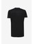 Bisiklet Yaka Siyah Erkek T-Shirt UMP24054TS 2