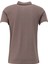 Jakarlı Kahve Erkek Polo T-Shirt F4SM-TST 0939 2