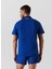 Baskılı Lacivert Erkek Polo T-Shirt 241M2206658 4