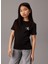 Baskılı Siyah Erkek Çocuk T-Shirt IU0IU00624BEH 1
