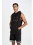 Fit Standart Fit Baskılı Kapüşonlu Atlet Z5603AZ24SM 3