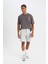 Fit Standart Fit Sporcu Basic Düz Kısa Paça Şort B1170AX24SP 1