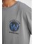 Fit NBA Golden State Warriors Oversize Geniş Kalıp Bisiklet Yaka Baskılı Pamuklu Kısa Kollu Tişört C9258AX24AU 5