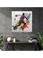Michael Jordan Cam Tablo - Micheal Jordan, Ev Dekorasyonu, Duvar Dekorasyonu, Cam Baskı, 30X30 2