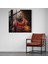 Yoğun Michael Jordan Cam Baskı - Micheal Jordan, Focus, Modern Sanat, Cam Sanatı, 70 x 70 cm 2