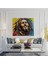 Bob Marley 3D Pop Art Kanvas Tablo - Bob Marley, Dokular, Kanvas Tablo, Dinamik, 30 x 30 cm 2