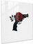 Godfather Cam Baskı - Godfather, Silah, Siluet, Modern Sanat, 30 x 30 cm 1