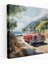 Mercedes Kanvas Tablo - Manzaralı Sahil Sürüşü - Mercedes, Kanvas Tablo, Duvar Tablosu, Kanvas Tablo, 30 x 30 cm 1