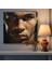 Muhammed Ali Duvar Dekorasyonu - Fotogerçekçi Kanvas Tablo - Muhammed Ali, Ev Dekorasyonu, Duvar Sanatı, Yakın Çekim, 30 x 30 cm 3