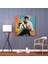 Muhammed Ali Kanvas Tablo - Renkli Pop Art Duvar Tablosu - Muhammed Ali, Pop Art, Canlı, Duvar Sanatı, 30 x 30 cm 3