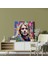 Kurt Cobain Cam Baskı - Soyut Modern Sanat - Kurt Cobain, Cam Duvar Sanatı, Kurt Cobain, Duvar Dekorasyonu, 30 x 30 cm 2