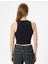 Crop Fitilli Atlet Asimetrik Kesim Bisiklet Yaka 4