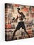 Muhammed Ali Duvar Dekorasyonu - Ikonik Anlar Kanvas Tablo - Muhammed Ali, Boks, Kolaj, Duvar Sanatı, 30 x 30 cm 1